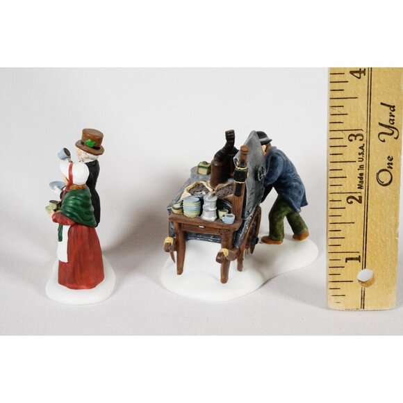 Department 56 The Coffee-Stall Dickens Village Accessory #58571 Original Box - Picture 3 of 8